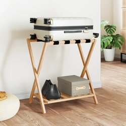 vidaXL Stalak za prtljagu 68 x 38 x 58 cm od bambusa Cijene