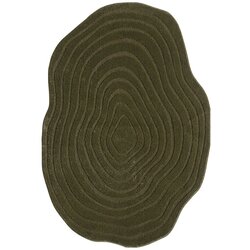ESTE Temno zelena preproga 160x230 cm Pebble – Cene