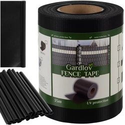 Gardlov traka za ogradu 19cm x 35m crna Cene