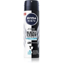 Nivea Men Invisible For Black & White Fresh 48h antiperspirant, ki ne pušča madežev na oblačilih 150 ml za moške Cene