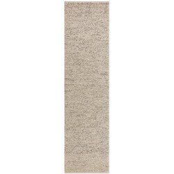 Flair Rugs Svijetlosiva vunena staza Minerals, 60 x 230 cm Cene