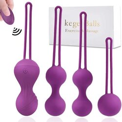 Adam i Eva Set kegel kuglica + vibro jaje na daljinski Cene