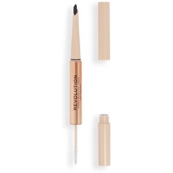 Revolution izdelek za definicijo obrvi - Fluffy Brow Filter Duo - Ash Brown Cene