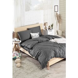 Aberto Design komplet posteljina Basic, 200x220 cm, 220x240 cm, Tamnosiva Cene