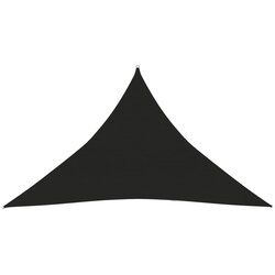 vidaXL Senčno jadro 160 g/m² črno 4x4x5,8 m HDPE, (20609353) Cene