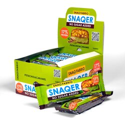 Snaq Fabriq Snaquer Preliveni bar - Pistaći i karamela 50g Cene