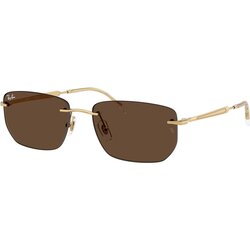 Ray-ban RB3768 001/73 ONE SIZE (56) Zlata/Rjava Cene