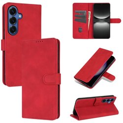 SUNSKY Eleganten ovitek etui iz umetnega usnja za Samsung S26 Plus, Rdeč Cene