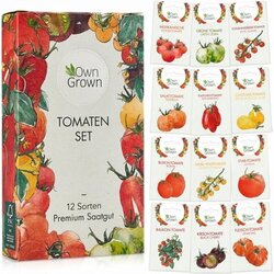 Own Grown Paradižnik - set 12 vrst semen Cene