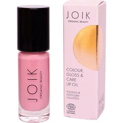 JOIK Organic Colour, Gloss & Care Lip Oil - 01 Pastel Pink Cene