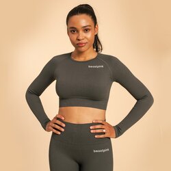 BeastPink ženski croptop hyper shadow Cene