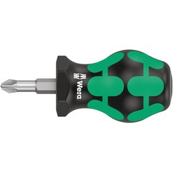 Wera 355 PZ pozidriv stubby kratki odvijač, PZ 2 x 25 mm ( 008854 ) Cene