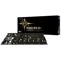 Mb BIOSTAR TB360-BTC D+, Intel B360, Socket 1151, GbE Cene
