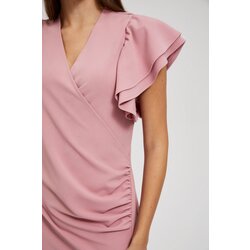 Moodo Women's midi dress - dusty pink Cene