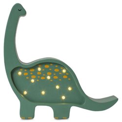 Little Lights stolna svjetiljka MINI DINOSAUR - zelena Cene