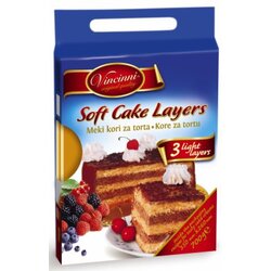 Vincinni svetle kore za tortu 700g Cene