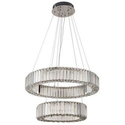  LED prigušiva luster na sajli LED/65W/230V 3000-6500K hrom + daljinski upravljač Cene