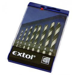 Extol Craft Burgije za drvo set 8 ∅3 10mm polirane EC 1142 Cene