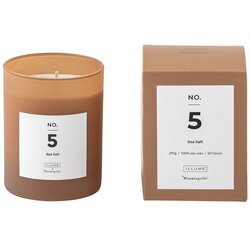 ILLUME x Bloomingville Dišeča sveča čas gorenja 50 h No. 5 Sea Salt – Cene