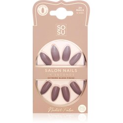 SOSU Cosmetics Salon Nails umetni nohti odtenek Nudist 24 kos Cene