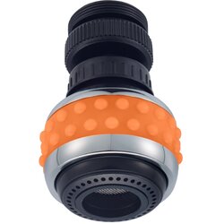 Stream zglobni perlator - kuhinjska prha bubble (M22x1/M24x1, oranžen) Cene