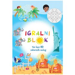 Mladinska Knjiga Igralni blok moder Cene