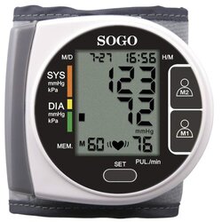 Sogo Tlakomjer, digitalni za zapešće, TEN-SS-14020W Cene