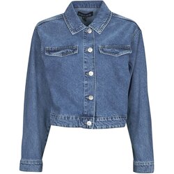 Pieces PCTESSIE LS DNM JACKET MB873 Blue Cene
