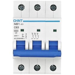 Chint 179708 NB1-63 3P C50 6kA DB zaštitna sklopka za vodove 3-polni 50 A 240 V, 415 V Cene