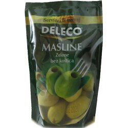 Deleco Masline zelene, 160g Cene
