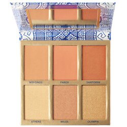 Bh Cosmetics paleta za obraz - Blush & Highlighter Palette - Glowing in Greece Cene