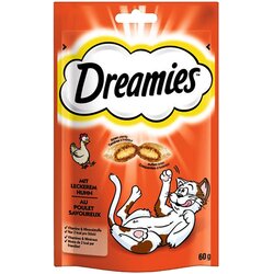 Dreamies mačji prigrizek - S piščancem (60 g) Cene