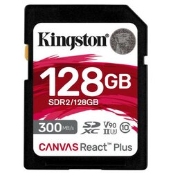 Kingston SD Card 128GB Canvas React Plus SDR2/128GB Cene