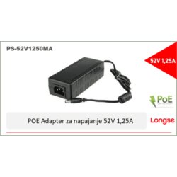 POE Adapter 52V 1250mAh Cene