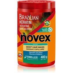 Novex Brazilian Keratin obnovitvena maska za poškodovane lase 400 g Cene