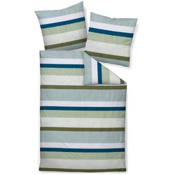 Janine POSTELJNINA 135/200 cm mako saten zelena Cene