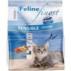 Porta 21 Feline Finest Sensible Ocean - Varčno pakiranje: 2 x 2 kg Cene