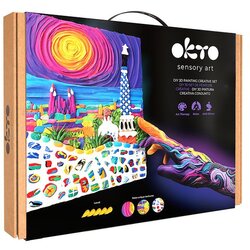 Okto kreativni 3D set "Park Guell u Barceloni" 30 x 40 cm Cene