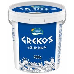 Mlekara Subotica grekos jogurt 9% 700g čaša Cene