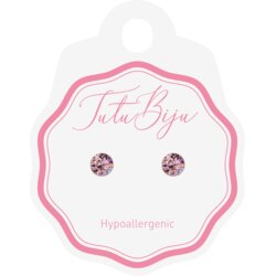 Tutu Biju Modni uhančki Xirius 5.3 mm - Light Rose - TXI53C223 Cene