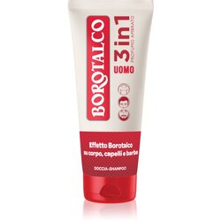 Borotalco MEN 3 in 1 gel za tuširanje za muškarce za lice, tijelo i kosu parfemi Amber 200 ml Cene