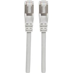 Intellinet 737296 RJ45 omrežni kabel\, Patch kabel CAT 6a S/FTP 50.00 m siva zaščita iz folije\, pletena zaščita\, brez halogena 1 kos, (20418056) Cene