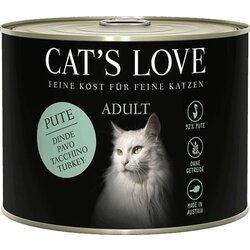 Cat's Love Mokra hrana za mačke "Adult Turkey Pur" - 200 g Cene