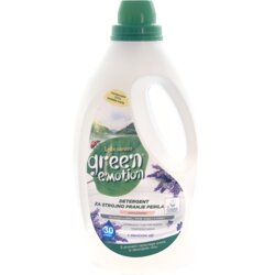 GREEN EMOTION detergent za strojno pranje perila z eteričnimi olji sivke 1500 Cene