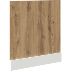 vidaXL Plošča pomivalni stroj artisan hrast 60x3x67cm inženirski les Cene