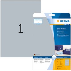 Herma etikete 210x297 A4/1 1/25 srebrna ( 02H4117 ) Cene
