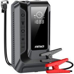 Amio 04677 Jump Starter 4u1 1600 A – 12.000 mAh, kompresor 150 PSI, powerbank i LED Cene