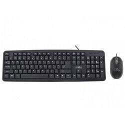 Titanium TK106 keyboard Mouse included USB Black Cene
