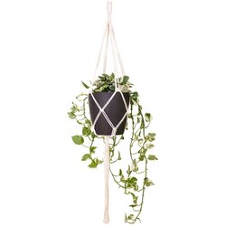 Artevasi Tekstilni lanac za vješanje tegli za cvijeće ø 13 cm (visina 100 cm) Macramé – Cene