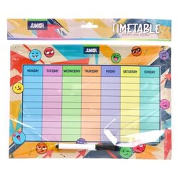 Junior Timetable, planer sa markerom, A4 Cene